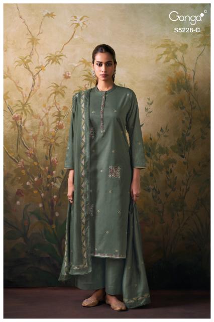 Ganga maheya 5228 dress material wholesale with price in mumbai